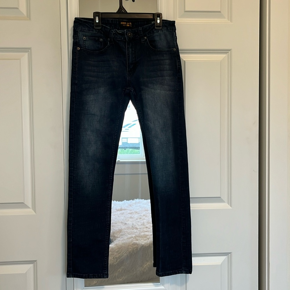 Ring of Fire Dark Wash Slim Fit Jeans Size 30 X 30